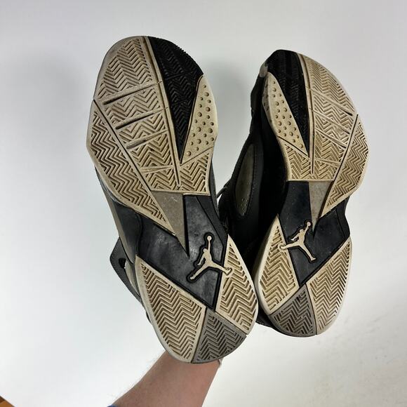 Air Jordan True Flight Sneaker Men's 11.5 Gray Logo Basketball Shoes 342964-003 - Picture 8 of 10